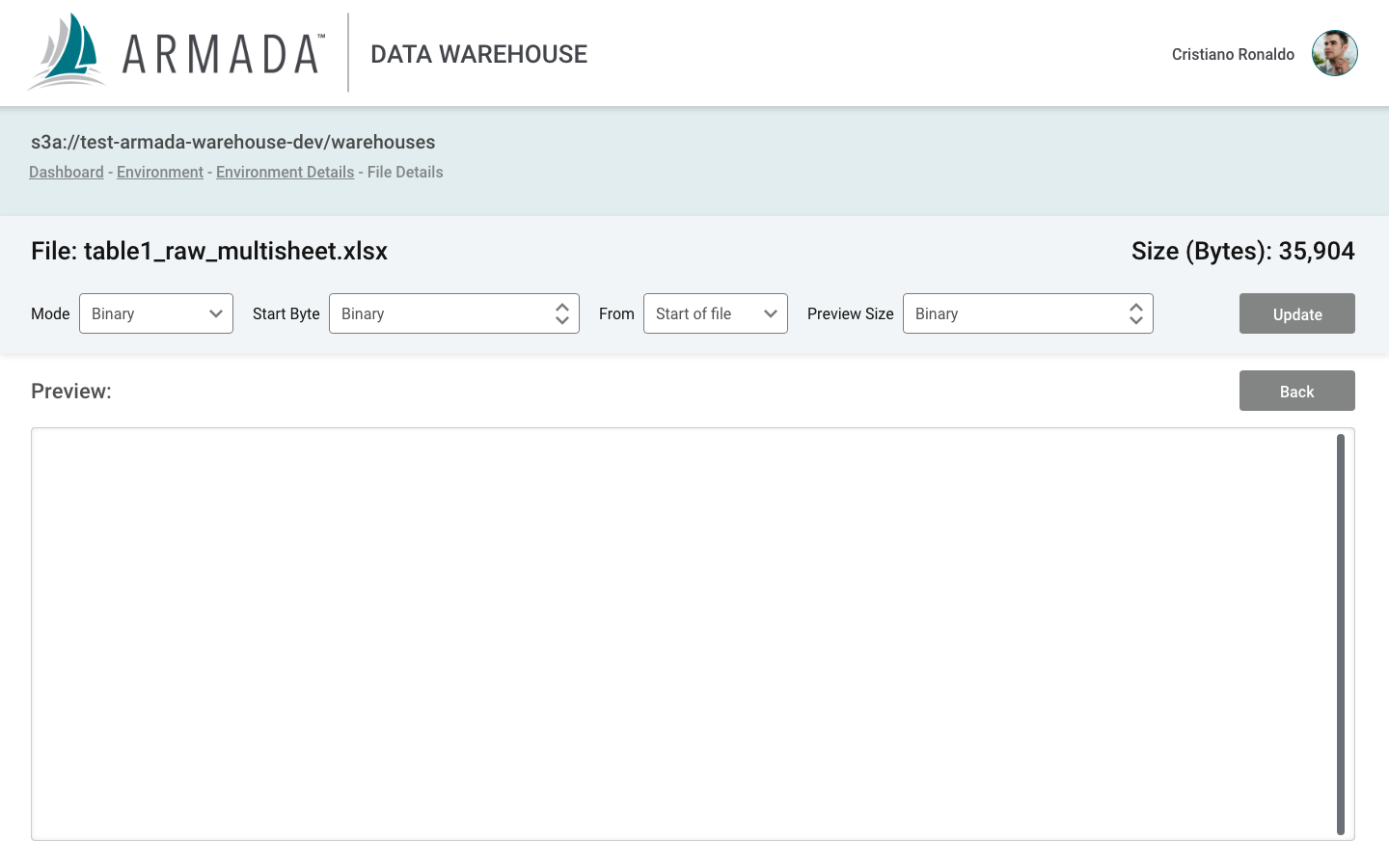 Warehouse - File Details